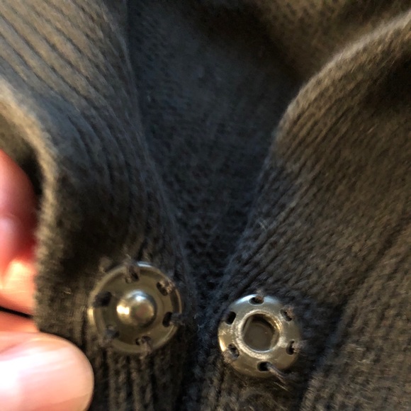 🖤Vintage black snap front cardigan from the Gap🖤 - Picture 4 of 6